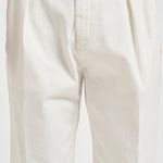 Pantalone uomo doppia pinces bianco BELLO 400008120 BRIGLIA 