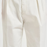 Pantalone uomo doppia pinces bianco BELLO 400008120 BRIGLIA 