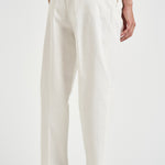 Pantalone uomo doppia pinces bianco BELLO 400008120 BRIGLIA 