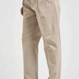 Pantalone uomo doppia pinces beige BELLO 40000823 BRIGLIA 