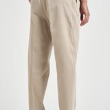 Pantalone uomo doppia pinces beige BELLO 40000823 BRIGLIA 