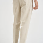 Pantalone uomo in velluto a costine panna BELLOD 400045103 BRIGLIA 