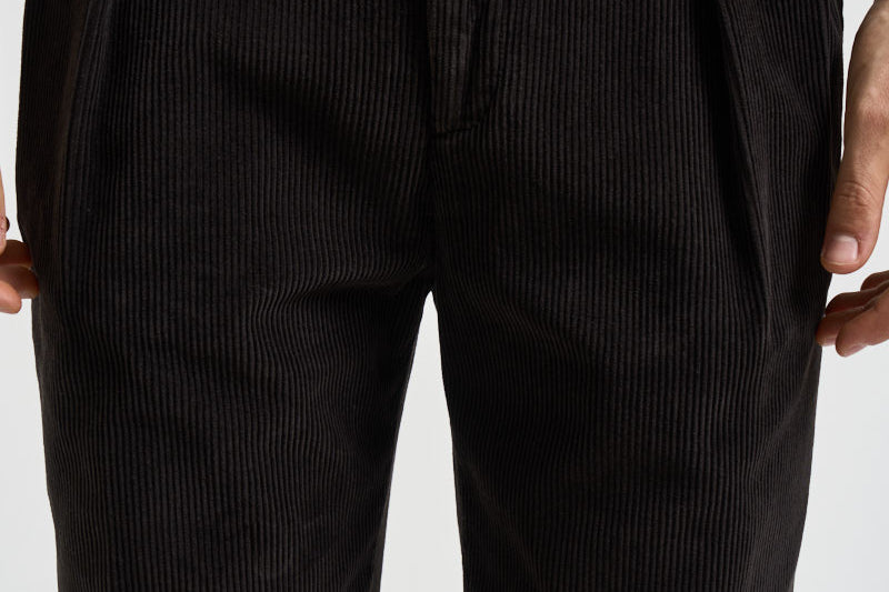 Pantalone uomo in velluto a costine marrone BELLOD 40004556 BRIGLIA 
