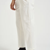 Pantalone uomo doppie pinces bianco BELLOD 400121120 BRIGLIA 