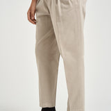 Pantalone uomo doppie pinces ecrù BELLOD 40012123 BRIGLIA 