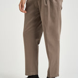 Pantalone uomo doppie pinces fango BELLOD 40012136 BRIGLIA 