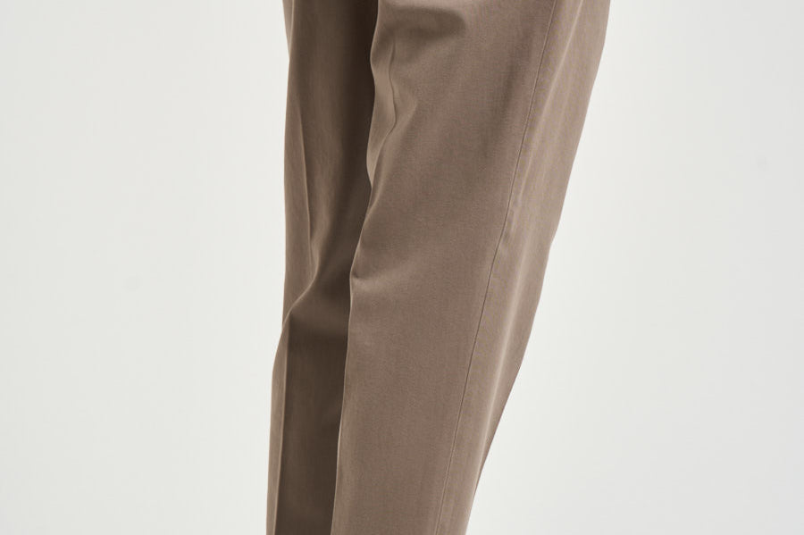 Pantalone uomo doppie pinces fango BELLOD 40012136 BRIGLIA 