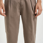 Pantalone uomo doppie pinces fango BELLOD 40012136 BRIGLIA 