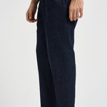 Jeans uomo con pinces in denim blu scuro BELLOJ 40019541 BRIGLIA 