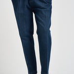 Jeans uomo con pinces blu denim BELLOJ 40019561 BRIGLIA 