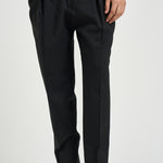 Pantalone uomo sartoriale nero BELLOS 40010010 BRIGLIA 