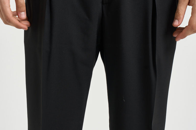 Pantalone uomo sartoriale nero BELLOS 40010010 BRIGLIA 