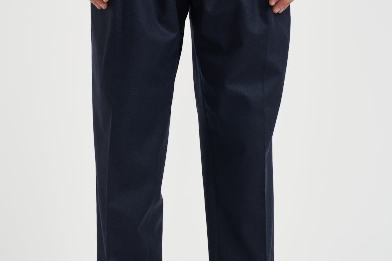 Pantalone uomo sartoriale in lana blu BELLOS 40019111 BRIGLIA 