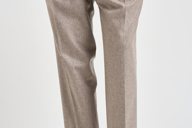Pantalone uomo sartoriale tortora BELLOS 40019123 BRIGLIA 