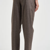 Pantalone uomo sartoriale in lana marrone BELLOS 40019136 BRIGLIA 