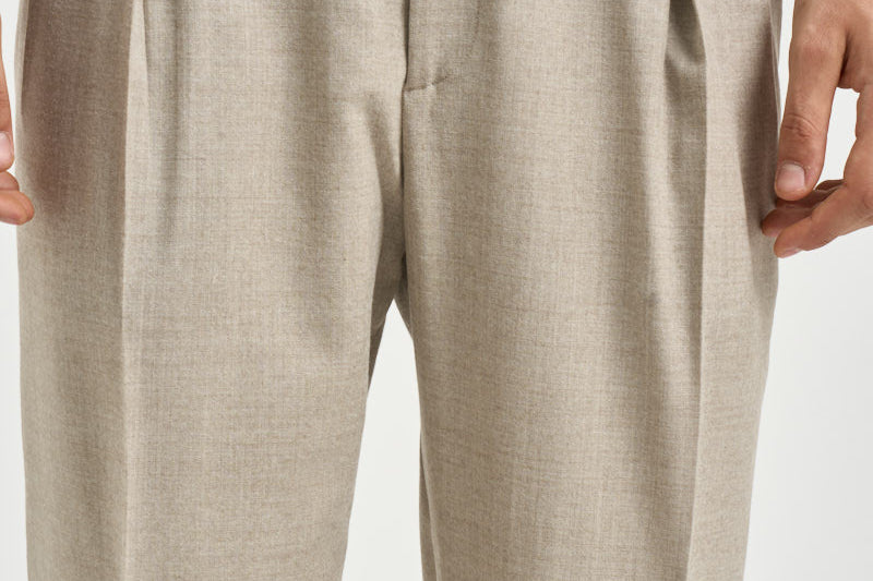 Abito uomo doppiopetto beige GHERIPO 40012023 BRIGLIA 