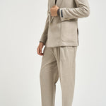 Abito uomo doppiopetto beige GHERIPO 40012023 BRIGLIA 