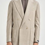 Abito uomo doppiopetto beige GHERIPO 40012023 BRIGLIA 