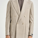 Abito uomo doppiopetto beige GHERIPO 40012023 BRIGLIA 