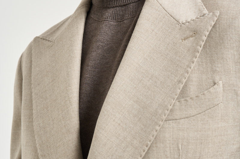 Abito uomo doppiopetto beige GHERIPO 40012023 BRIGLIA 