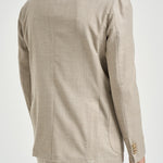 Abito uomo doppiopetto beige GHERIPO 40012023 BRIGLIA 