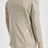 Abito uomo doppiopetto beige GHERIPO 40012023 BRIGLIA 