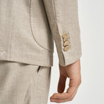 Abito uomo doppiopetto beige GHERIPO 40012023 BRIGLIA 