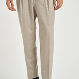 Abito uomo doppiopetto beige GHERIPO 40012023 BRIGLIA 