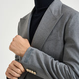 Abito uomo doppiopetto grigio antracite GHERIPO 40012060 BRIGLIA 
