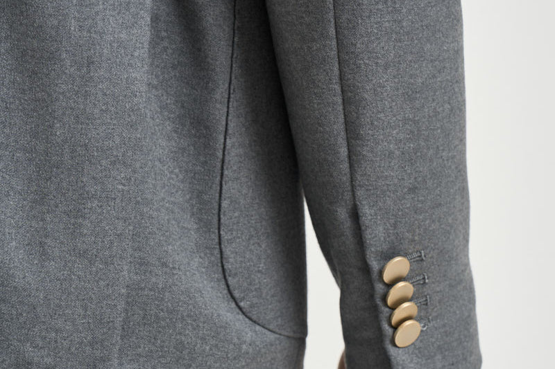 Abito uomo doppiopetto grigio antracite GHERIPO 40012060 BRIGLIA 