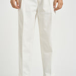 Pantalone uomo gamba dritta panna MANHATTAN 400121120 BRIGLIA 