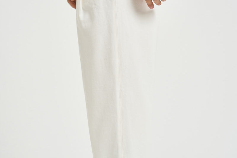 Pantalone uomo gamba dritta panna MANHATTAN 400121120 BRIGLIA 