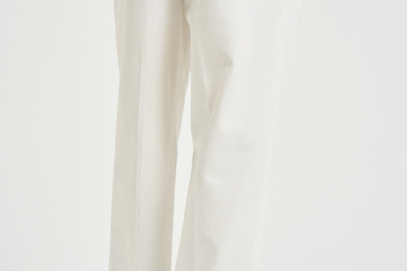Pantalone uomo gamba dritta panna MANHATTAN 400121120 BRIGLIA 