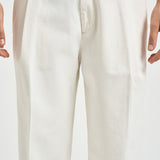 Pantalone uomo gamba dritta panna MANHATTAN 400121120 BRIGLIA 