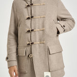 Montgomery uomo idrorepellente rain wool beige ATLANTIC CO CAMPLIN 