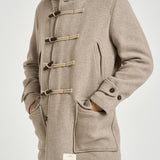 Montgomery uomo idrorepellente rain wool beige ATLANTIC CO CAMPLIN 