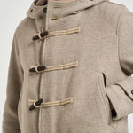 Montgomery uomo idrorepellente rain wool beige ATLANTIC CO CAMPLIN 