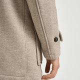 Montgomery uomo idrorepellente rain wool beige ATLANTIC CO CAMPLIN 