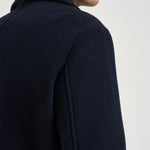 Cappotto uomo doppiopetto blu navy ISLAND BN CAMPLIN 