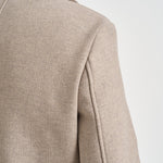 Cappotto uomo doppiopetto beige ISLAND CO CAMPLIN 
