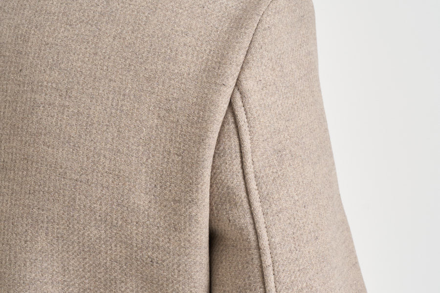 Cappotto uomo doppiopetto beige ISLAND CO CAMPLIN 