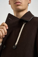 Cappotto uomo doppiopetto testa di moro ISLAND D2 CAMPLIN 