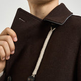 Cappotto uomo doppiopetto testa di moro ISLAND D2 CAMPLIN 