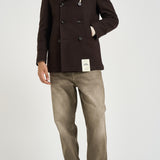 Cappotto uomo doppiopetto testa di moro ISLAND D2 CAMPLIN 