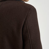 Cappotto uomo doppiopetto testa di moro ISLAND D2 CAMPLIN 