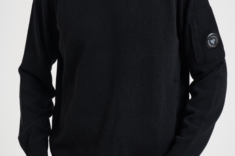 Maglia uomo girocollo nera RFCMKN707 110149999 C.P. COMPANY 
