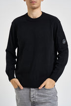Maglia uomo girocollo nera RFCMKN707 110149999 C.P. COMPANY 