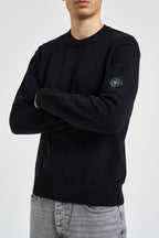 Maglia uomo girocollo nera RFCMKN707 110149999 C.P. COMPANY 