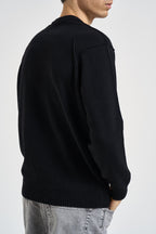 Maglia uomo girocollo nera RFCMKN707 110149999 C.P. COMPANY 