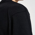 Maglia uomo girocollo nera RFCMKN707 110149999 C.P. COMPANY 